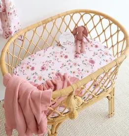 Snuggle Hunny Kids Snuggle Hunny Birds & Blooms Organic Bassinet Sheet / Change Pad Cover