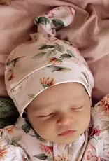 Snuggle Hunny Kids Snuggle Hunny Birds & Blooms Organic Knotted Beanie