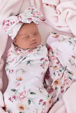 Snuggle Hunny Kids Snuggle Hunny Birds & Blooms Organic Oversized Bow