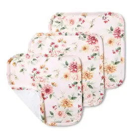 Snuggle Hunny Kids Snuggle Hunny Birds & Blooms Organic Wash Cloths - 3 Pack