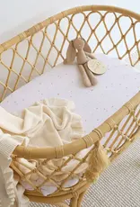 Snuggle Hunny Kids Snuggle Hunny Stardust Organic Bassinet Sheet / Change Pad Cover