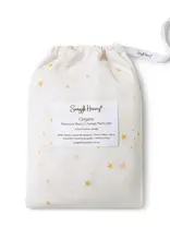 Snuggle Hunny Kids Snuggle Hunny Stardust Organic Bassinet Sheet / Change Pad Cover