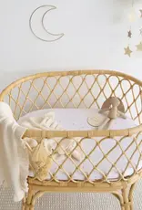 Snuggle Hunny Kids Snuggle Hunny Stardust Organic Bassinet Sheet / Change Pad Cover