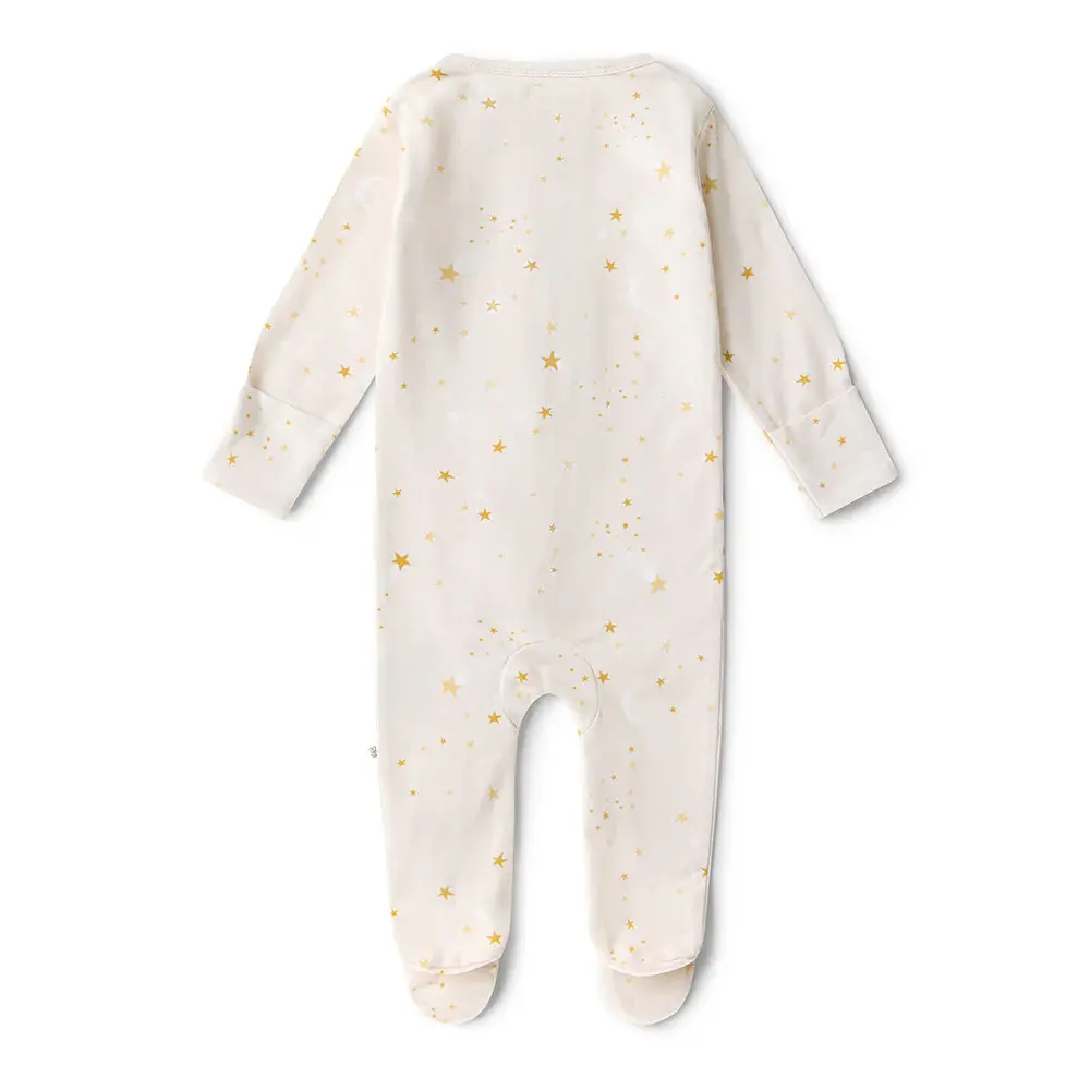 Snuggle Hunny Kids Snuggle Hunny Stardust Organic Snuggle Sleepsuit
