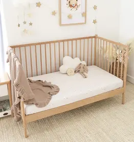 Snuggle Hunny Kids Snuggle Hunny Stardust Organic Fitted Cot Sheet