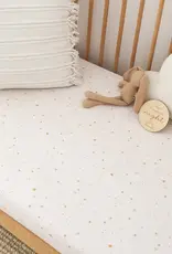 Snuggle Hunny Kids Snuggle Hunny Stardust Organic Fitted Cot Sheet