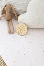 Snuggle Hunny Kids Snuggle Hunny Stardust Organic Fitted Cot Sheet