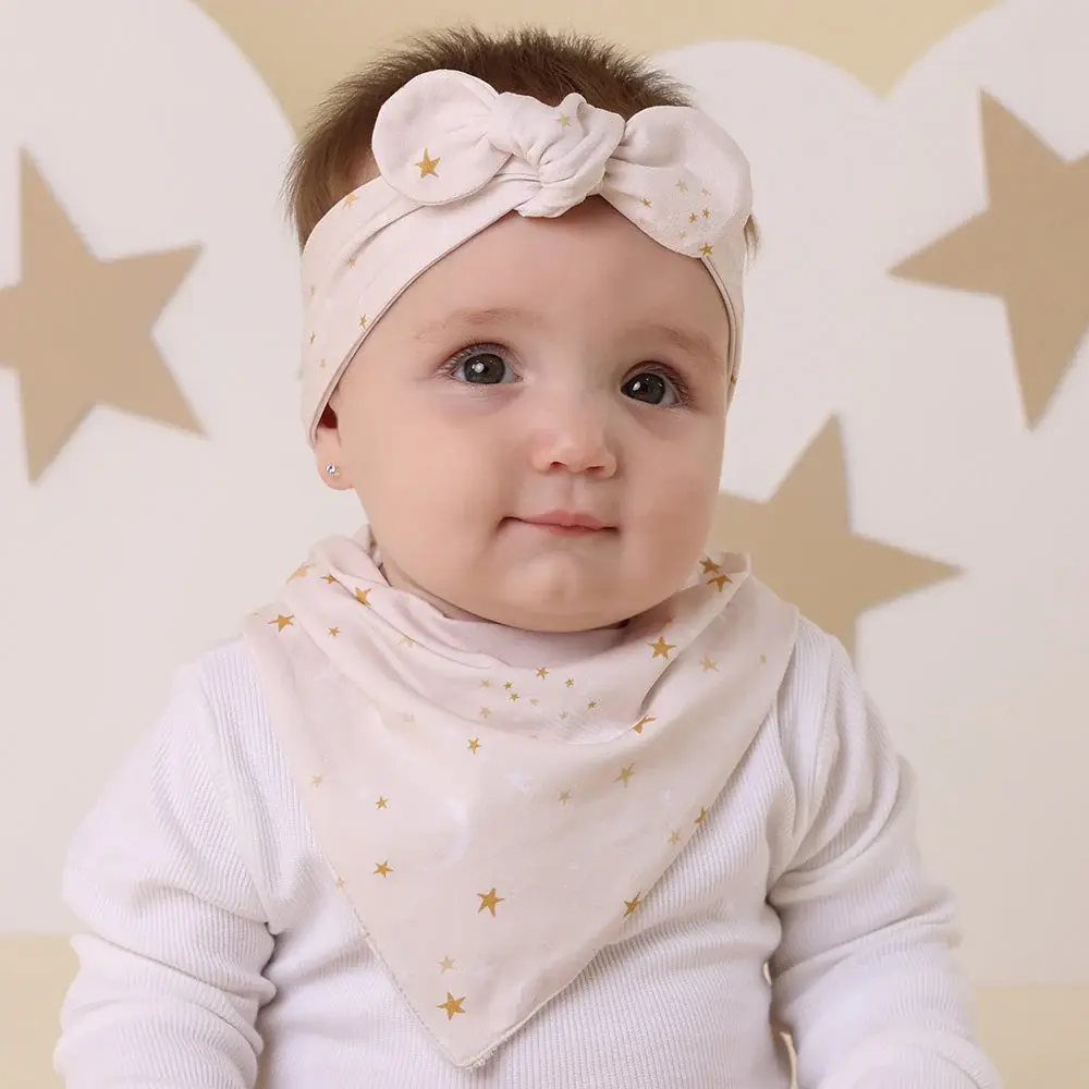 Snuggle Hunny Kids Snuggle Hunny Stardust Organic Dribble Bib