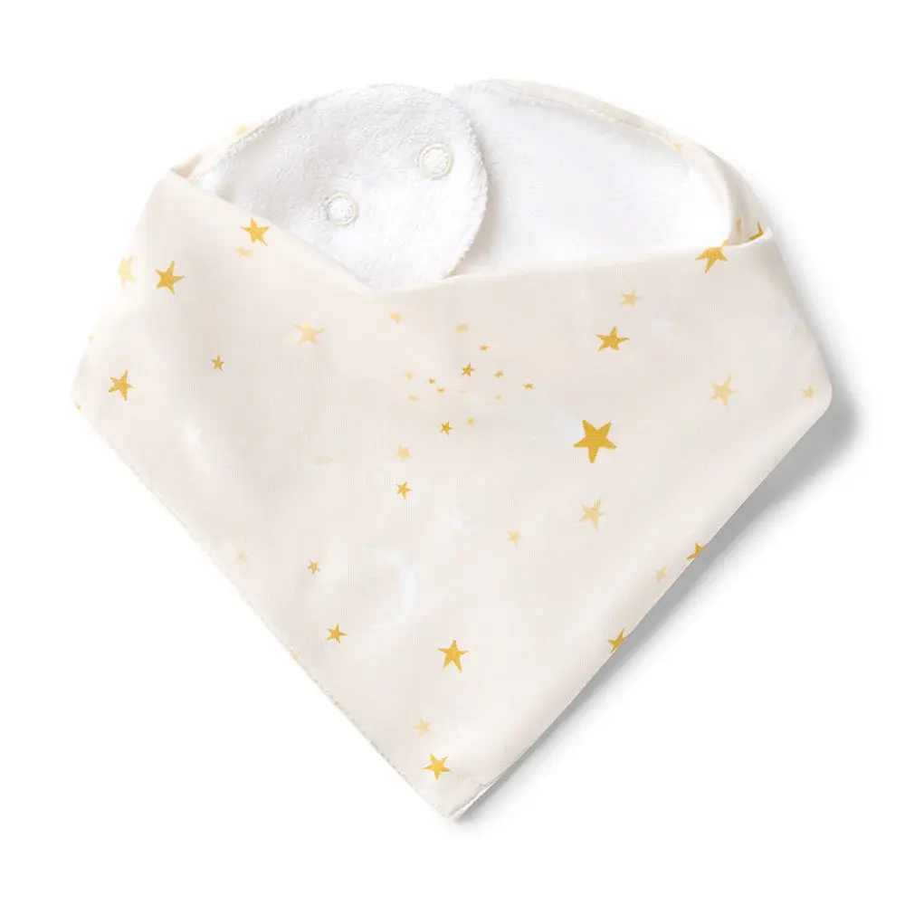 Snuggle Hunny Kids Snuggle Hunny Stardust Organic Dribble Bib