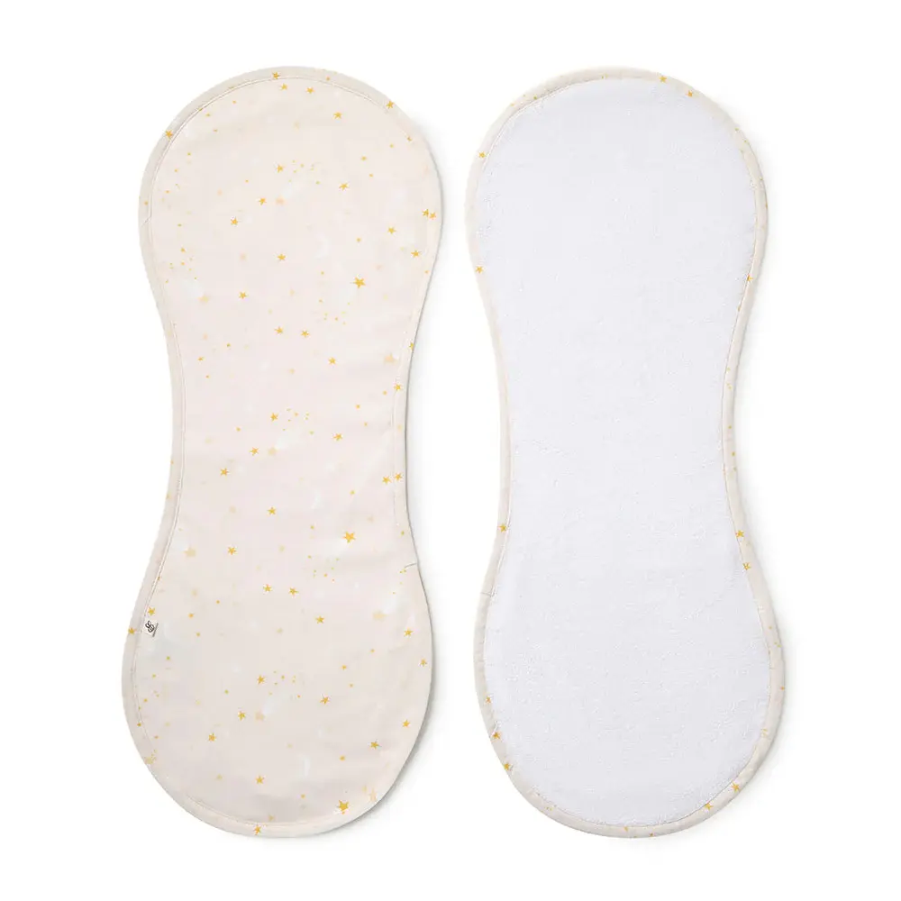 Snuggle Hunny Kids Snuggle Hunny Stardust Organic Cotton Burp Cloth