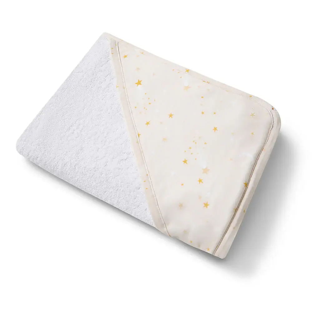 Snuggle Hunny Kids Snuggle Hunny Stardust Organic Hooded Baby Towel