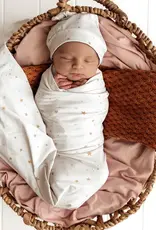 Snuggle Hunny Kids Snuggle Hunny Stardust Organic Jersey Wrap & Beanie Set