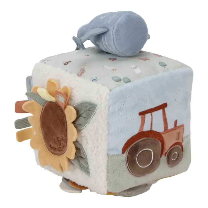 Little Dutch Little Dutch Little Farm Soft Activity Cube