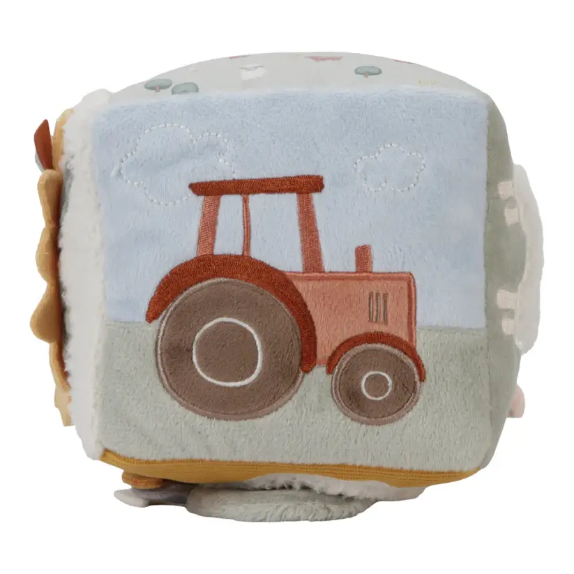 Little Dutch Little Dutch Little Farm Soft Activity Cube