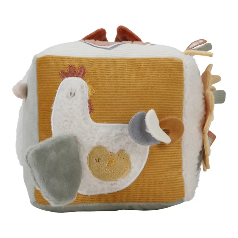 Little Dutch Little Dutch Little Farm Soft Activity Cube
