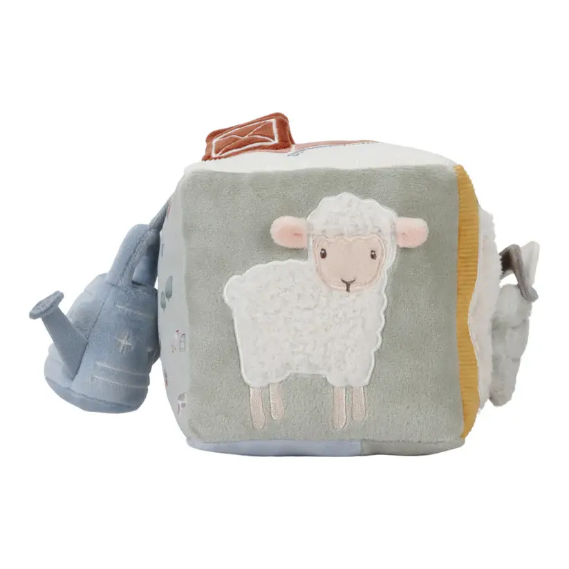 Little Dutch Little Dutch Little Farm Soft Activity Cube