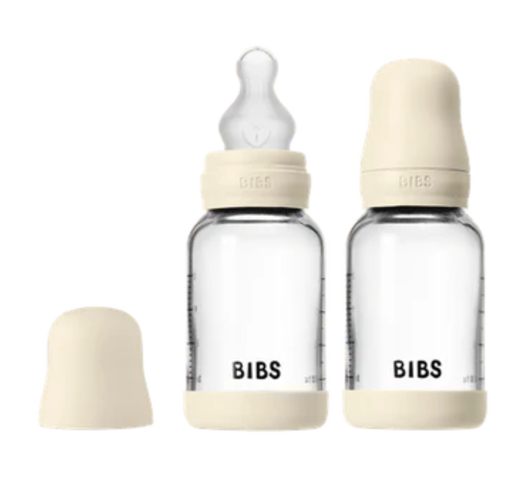 BIBS BIBS Glass Bottle Complete Set (2 Pack) Latex - 120ml