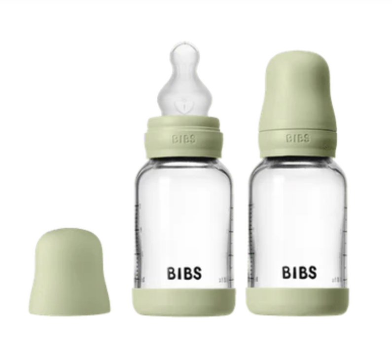 BIBS BIBS Glass Bottle Complete Set (2 Pack) Latex - 120ml