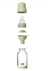 BIBS BIBS Glass Bottle Complete Set (2 Pack) Latex - 120ml
