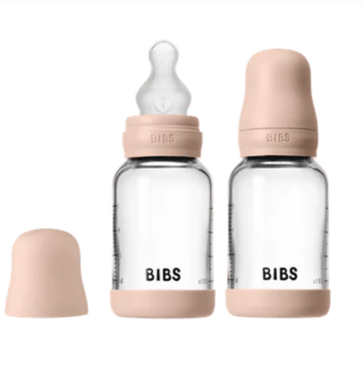 BIBS BIBS Glass Bottle Complete Set (2 Pack) Latex - 120ml
