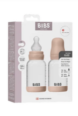BIBS BIBS Glass Bottle Complete Set (2 Pack) Latex - 120ml