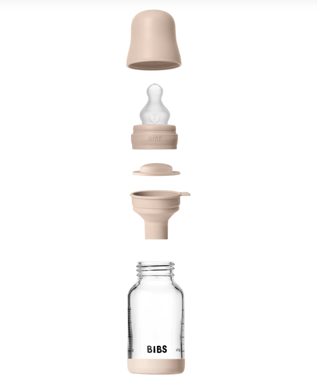 BIBS BIBS Glass Bottle Complete Set (2 Pack) Latex - 120ml