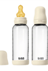 BIBS BIBS Glass Bottle Complete Set (2 Pack) Latex - 240ml