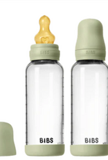 BIBS BIBS Glass Bottle Complete Set (2 Pack) Latex - 240ml