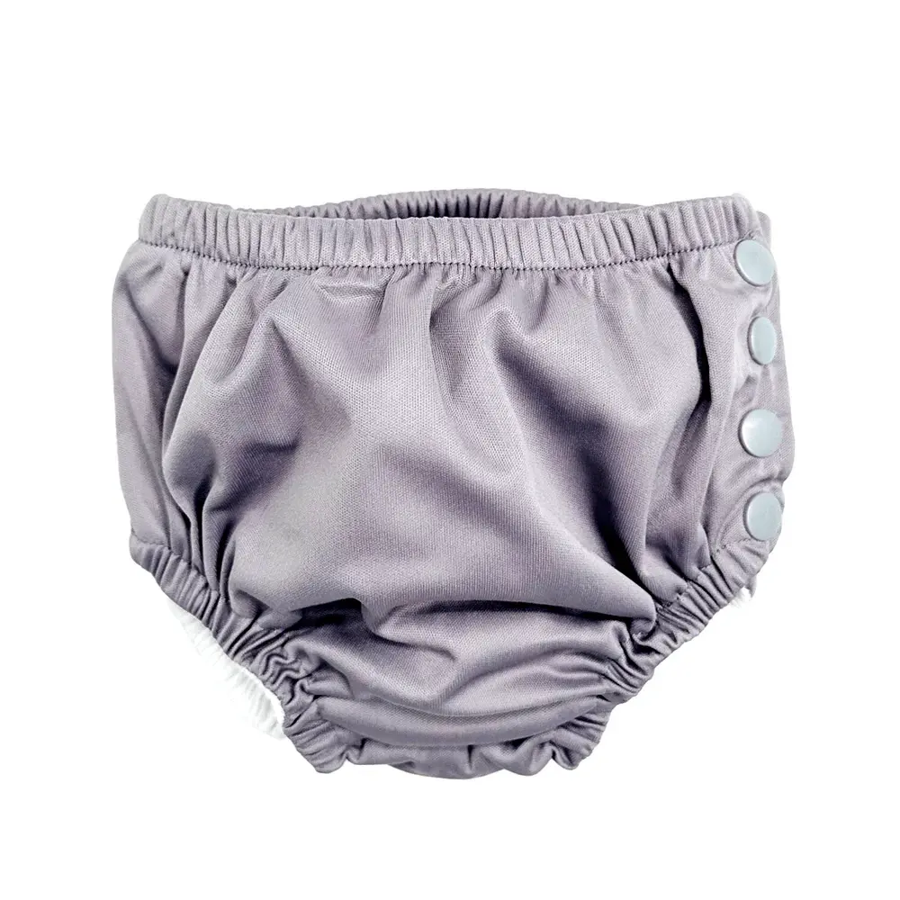 Moonu Moonu Swim Nappy - Steel