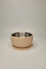 Meadow Lane Collective Meadow Lane Collective Stainless Steel Baby and Toddler+ Suction Bowl - Beige