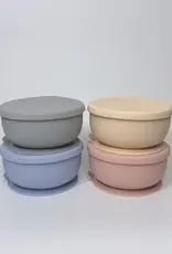 Meadow Lane Collective Meadow Lane Collective Stainless Steel Baby and Toddler+ Suction Bowl - Pink