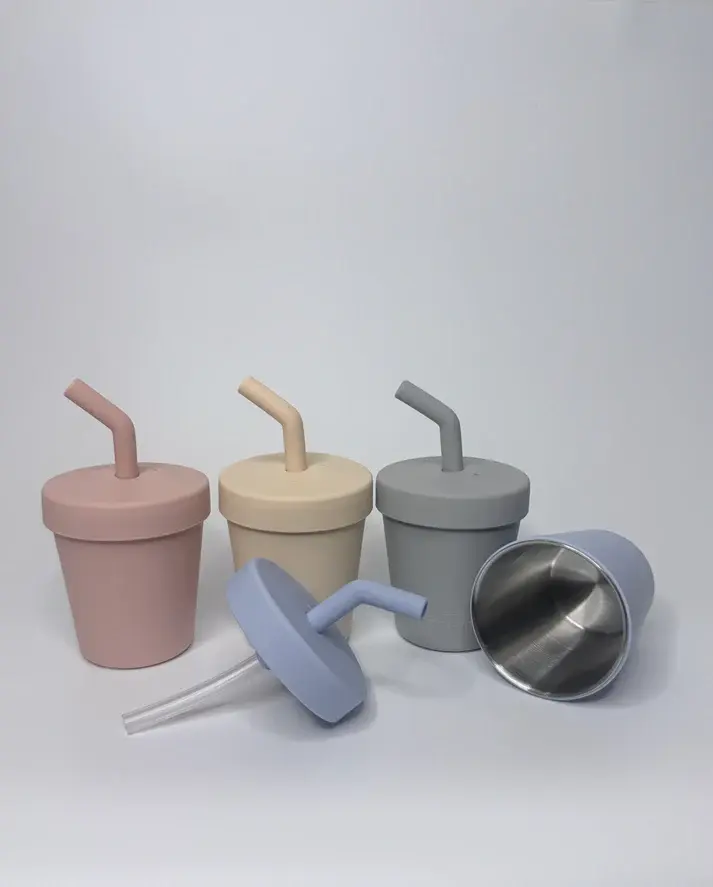 Meadow Lane Collective Meadow Lane Collective Stainless Steel Cup - Grey