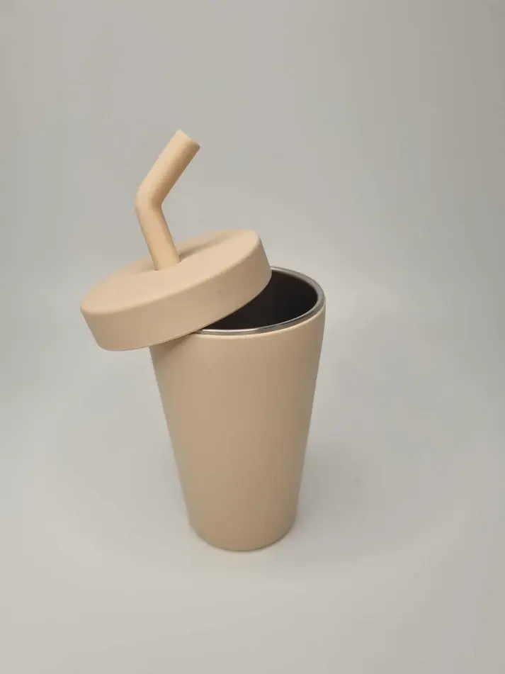 Meadow Lane Collective Meadow Lane Collective Stainless Steel Cup - Beige