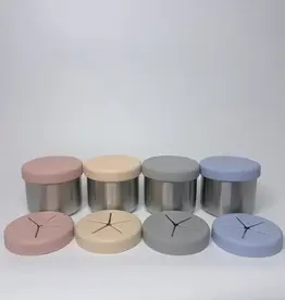 Meadow Lane Collective Meadow Lane Collective Stainless Steel Snack Container - Blue