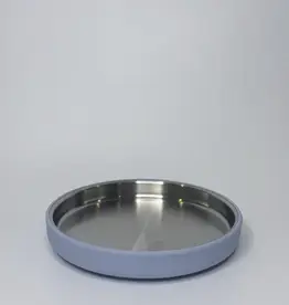 Meadow Lane Collective Meadow Lane Collective Stainless Steel Baby and Toddler+ Suction Plate - Blue