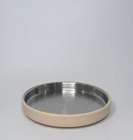 Meadow Lane Collective Meadow Lane Collective Stainless Steel Baby and Toddler+ Suction Plate - Beige