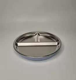 Meadow Lane Collective Meadow Lane Collective Stainless Steel Baby and Toddler+ Divider Suction Plate - Blue