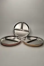 Meadow Lane Collective Meadow Lane Collective Stainless Steel Baby and Toddler+ Divider Suction Plate - Grey