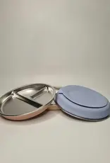 Meadow Lane Collective Meadow Lane Collective Stainless Steel Baby and Toddler+ Divider Suction Plate - Grey