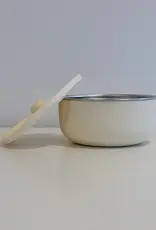 Meadow Lane Collective Meadow Lane Collective Non-Slip Stainless Steel Bowl - Cream