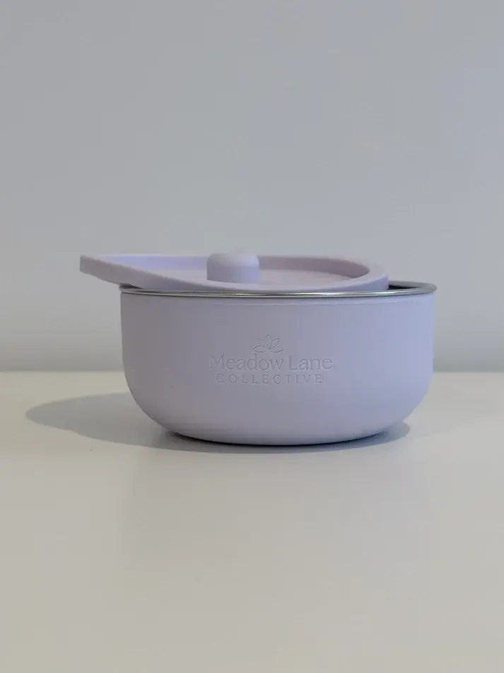 Meadow Lane Collective Meadow Lane Collective Non-Slip Stainless Steel Bowl - Lilac