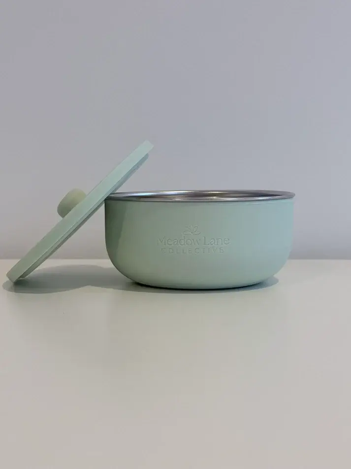 Meadow Lane Collective Meadow Lane Collective Non-Slip Stainless Steel Bowl - Light Green