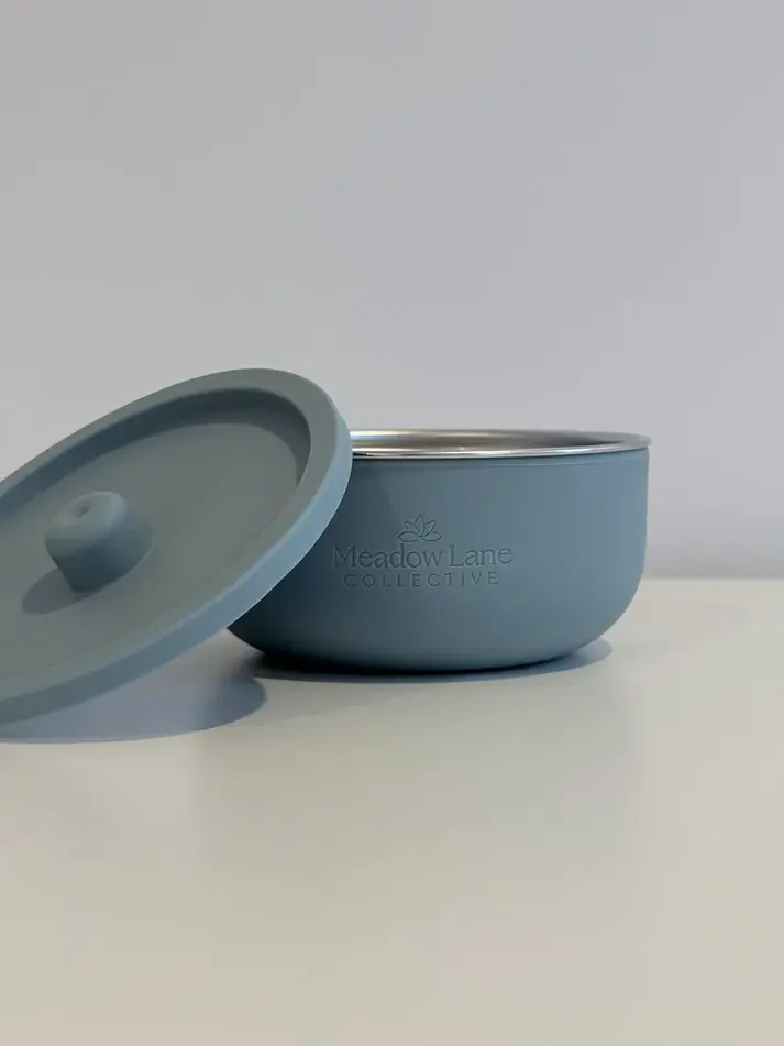 Meadow Lane Collective Meadow Lane Collective Non-Slip Stainless Steel Bowl - Blue