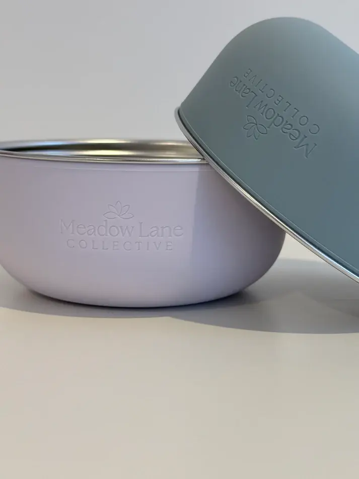 Meadow Lane Collective Meadow Lane Collective Non-Slip Stainless Steel Bowl - Blue