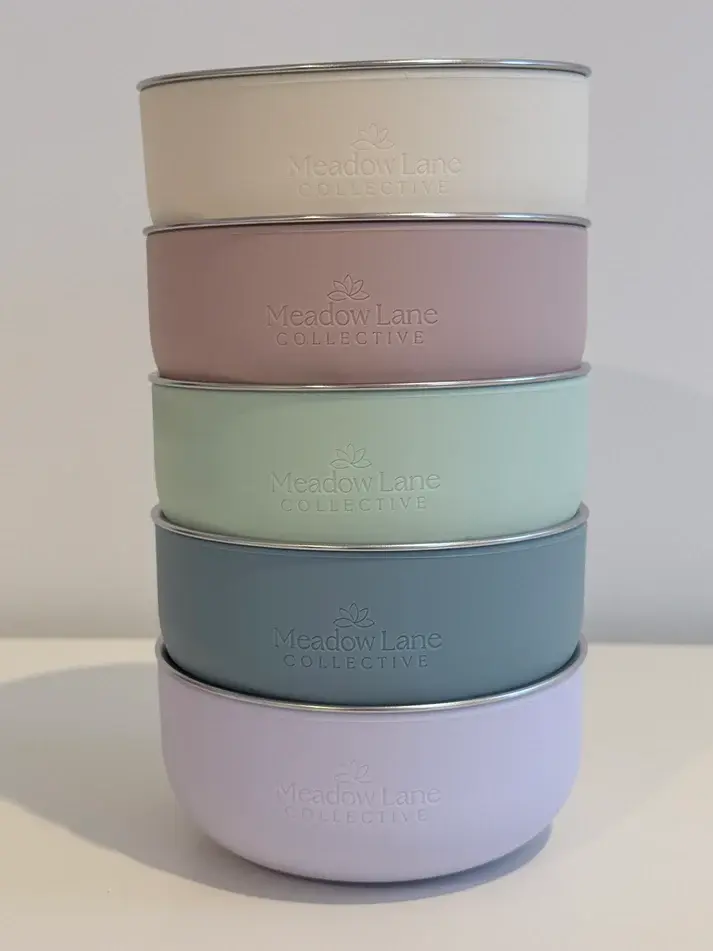 Meadow Lane Collective Meadow Lane Collective Non-Slip Stainless Steel Bowl - Light Green