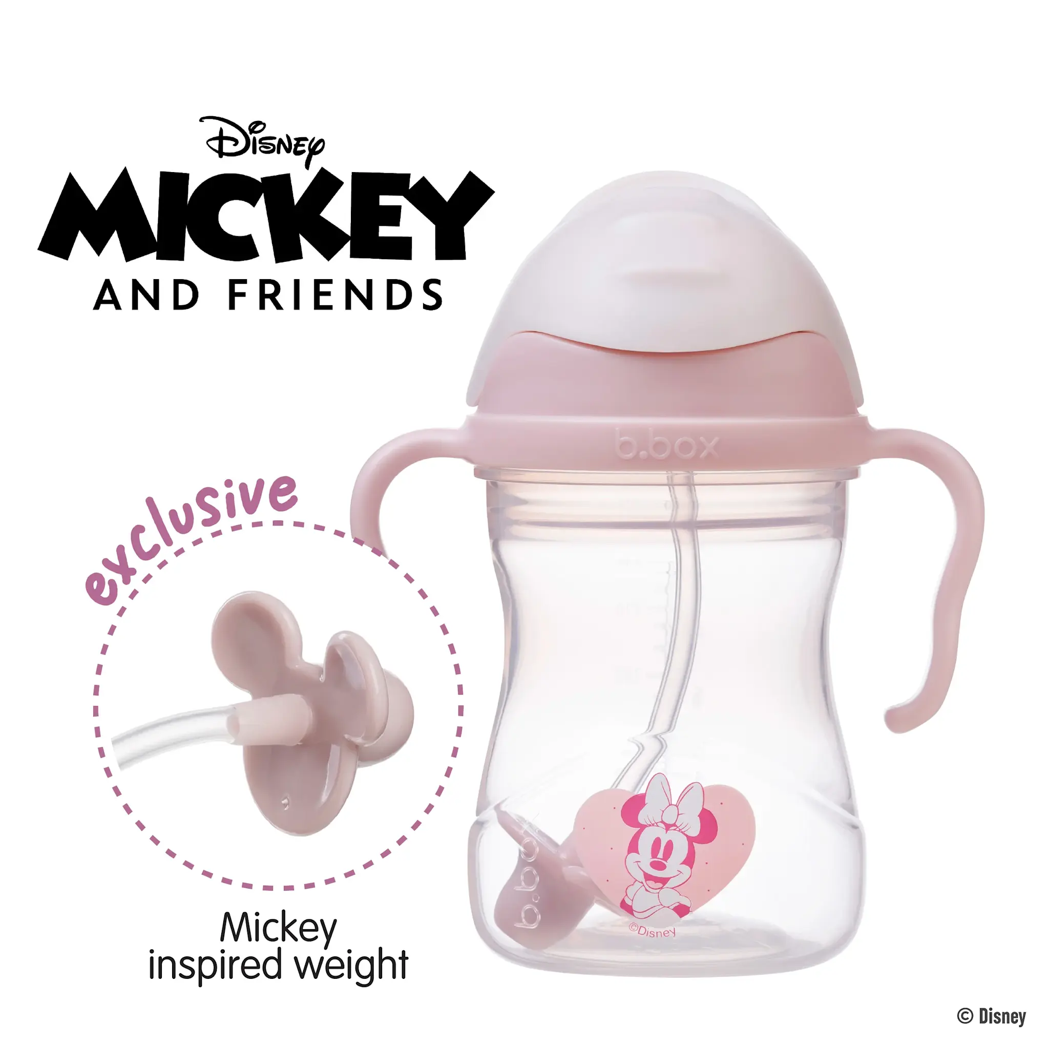 B.Box b.box Disney - Minnie Mouse sippy cup - soft colour