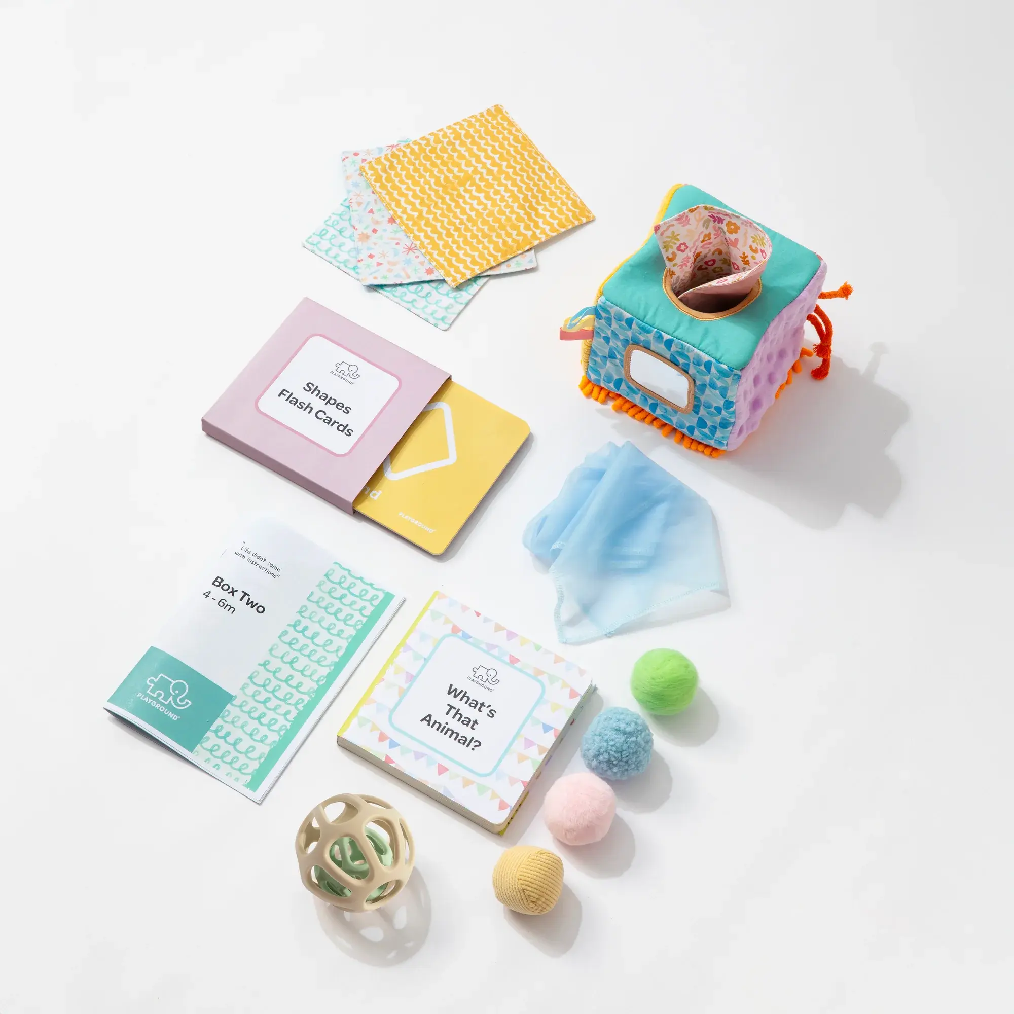 Living Textiles Living Textiles Playground Box 2: Learn & Explore (4-6M)