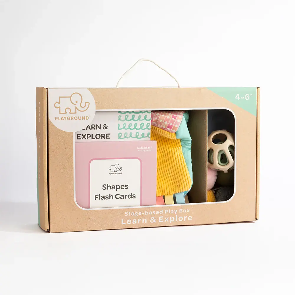 Playground Playground Box 2: Learn & Explore (4-6M)