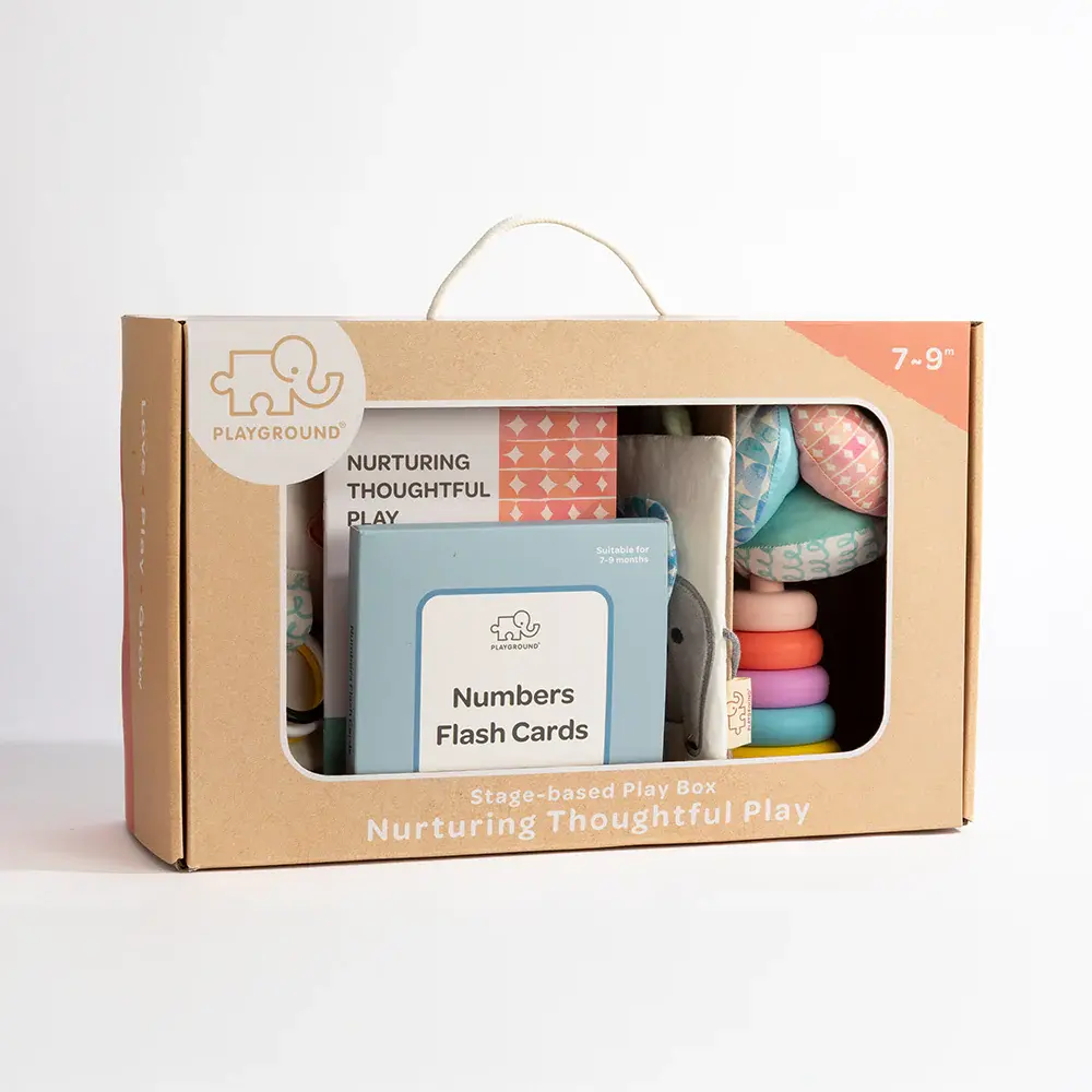 Playground Playground Box 3: Nurturing Thoughtful Play (7-9M)