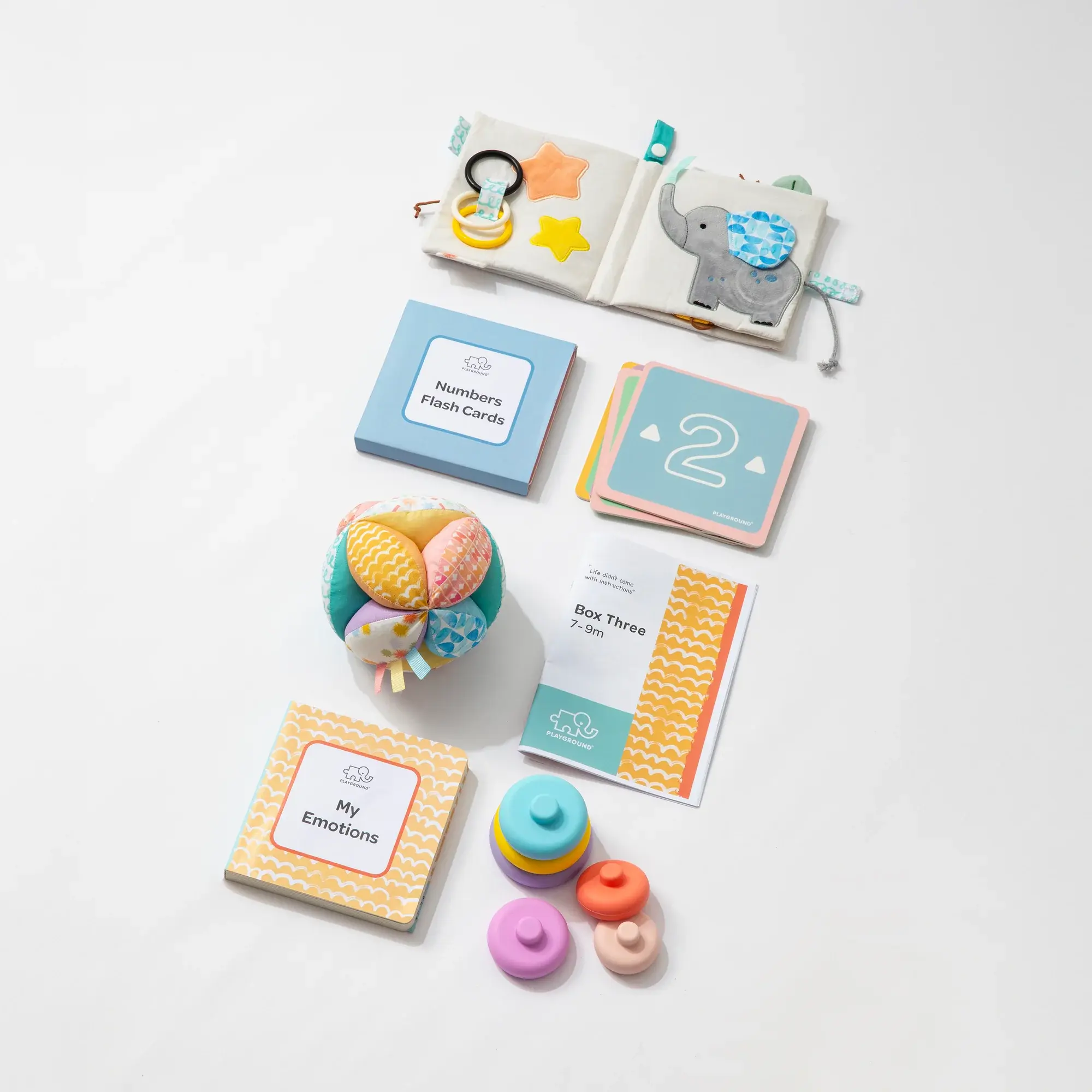 Living Textiles Living Textiles Playground Box 3: Nurturing Thoughtful Play (7-9M)